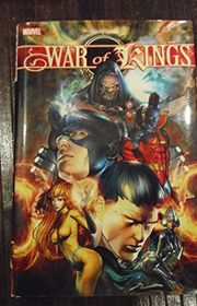 Book cover for "War of Kings" by Dan Abnett
