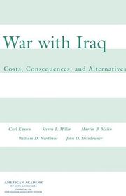 Book cover for "War with Iraq" by Carl Kaysen