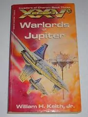 Book cover for "Warlords of Jupiter" by William H Keith