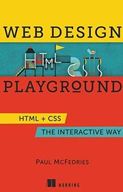 Book cover for "Web Design Playground" by Paul McFedries