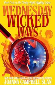 Book cover for "Wednesday Wicked Ways" by Joanna Campbell Slan