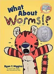 Book cover for "What About Worms!?" by Mo Willems