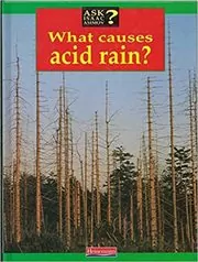 Book cover for "What Causes Acid Rain?" by Isaac Asimov