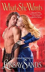Book cover for "What She Wants" by Lynsay Sands