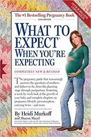 Book cover for "What to Expect When You're Expecting" by Heidi Murkoff