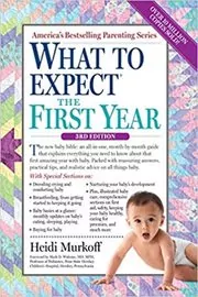 Book cover for "What to Expect the First Year" by Heidi Murkoff