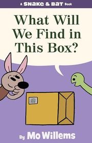 Book cover for "What Will We Find in This Box?" by Mo Willems