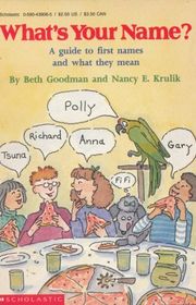 Book cover for "What's Your Name?" by Nancy Krulik