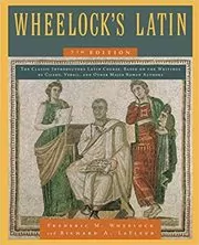Book cover for "Wheelock's Latin" by Frederic M. Wheelock