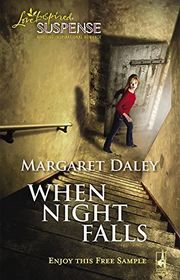 Book cover for "When Night Falls" by Margaret Daley