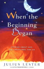 Book cover for "When the Beginning Began" by Julius Lester