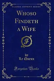 Whoso Findeth a Wife