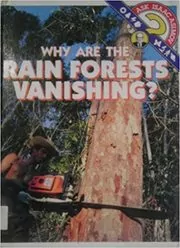 Book cover for "Why Are the Rain Forests Vanishing?" by Isaac Asimov