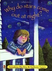 Book cover for "Why Do Stars Come Out At Night?" by Annalena McAfee