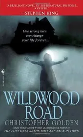 Book cover for "Wildwood Road" by Christopher Golden