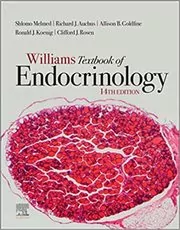 Book cover for "Williams Textbook of Endocrinology" by Shlomo Melmed