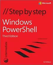 Book cover for "Windows PowerShell Step by Step" by Ed Wilson
