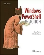 Book cover for "Windows PowerShell in Action" by Bruce Payette