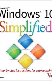 Book cover for "Windows 10 Simplified" by Paul McFedries