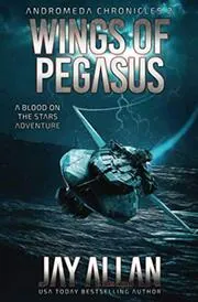 Book cover for "Wings of Pegasus" by Jay Allan