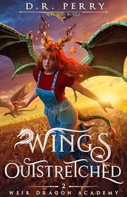 Book cover for "Wings Outstretched" by DR Perry