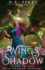 Book cover for "Wings of Shadow" by DR Perry
