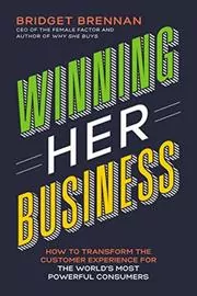 Book cover for "Winning Her Business" by Bridget Brennan