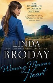 Book cover for "Winning Maura's Heart" by Linda Broday
