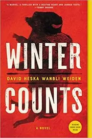 Book cover for "Winter Counts" by David Heska Wanbli Weiden