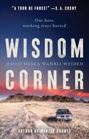Book cover for "Wisdom Corner" by David Heska Wanbli Weiden