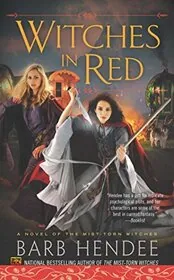 Book cover for "Witches in Red" by Barb Hendee