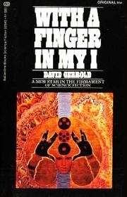 Book cover for "With a Finger in My I"