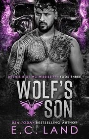 Book cover for "Wolf's Son" by EC Land
