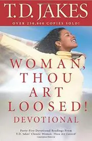 Book cover for "Woman, Thou Art Loosed! Devotional"