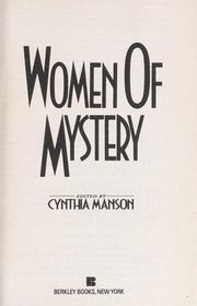 Book cover for "Women of Mystery"