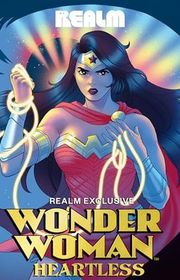 Book cover for "Wonder Woman: Heartless" by Natalie C Parker