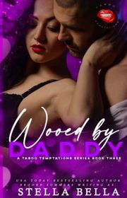 Book cover for "Wooed by Daddy"