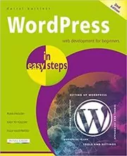 Book cover for "WordPress in Easy Steps" by Darryl Bartlett