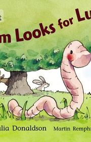 Book cover for "Worm Looks for Lunch Workbook"