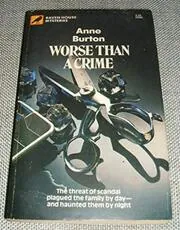 Book cover for "Worse Than a Crime" by Sara Woods