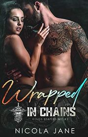 Book cover for "Wrapped in Chains" by Nicola Jane
