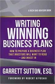 Book cover for "Writing Winning Business Plans" by Garrett Sutton