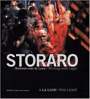 Book cover for "Writing with Light" by Vittorio Storaro