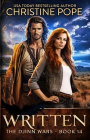 Book cover for "Written" by Christine Pope