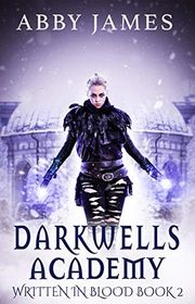 Book cover for "Written in Blood" by Abby James