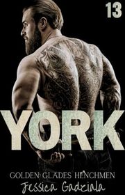 Book cover for "York" by Jessica Gadziala