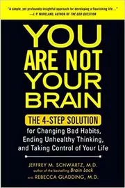 Book cover for "You Are Not Your Brain" by Jeffrey M. Schwartz