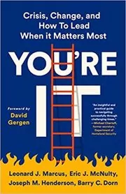 Book cover for "You're It" by Leonard J. Marcus