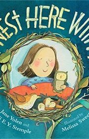 Book cover for "You Nest Here With Me" by Jane Yolen