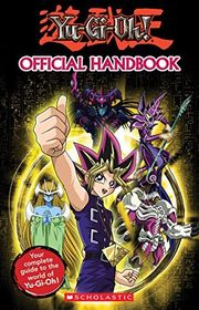 Book cover for "Yu-Gi-Oh! Official Handbook" by Tracey West